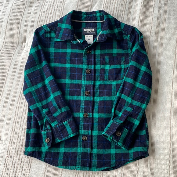 OshKosh B’Gosh Toddler Button Down - Picture 1 of 6